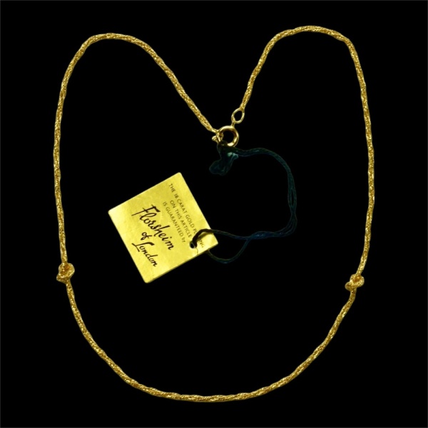 Florsheim of London 18K Gold Plated Knot Necklace