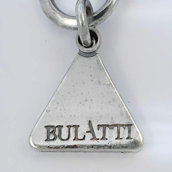 Ermani Bulatti Crystal Cross Pendant Omega Chain circa 1980s