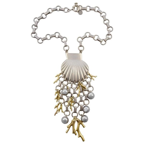 Marc by Marc Jacobs Seashell Underwater Design Necklace