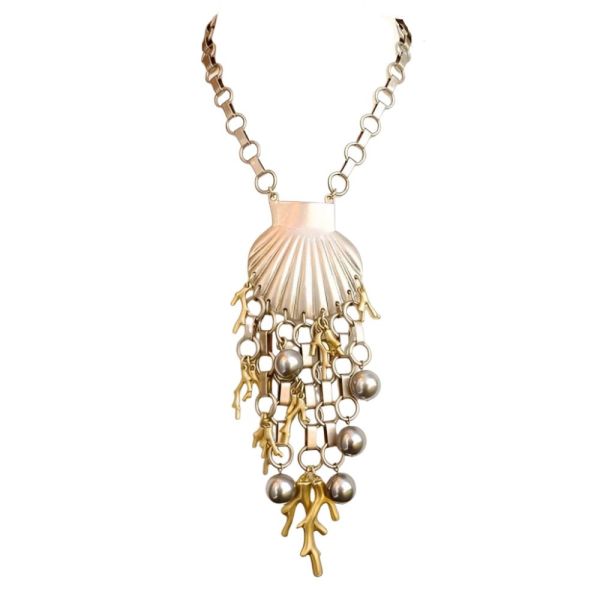 Marc by Marc Jacobs Seashell Underwater Design Necklace