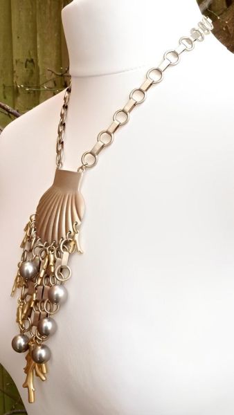 Marc by Marc Jacobs Seashell Underwater Design Necklace