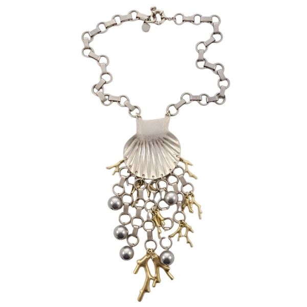 Marc by Marc Jacobs Seashell Underwater Design Necklace