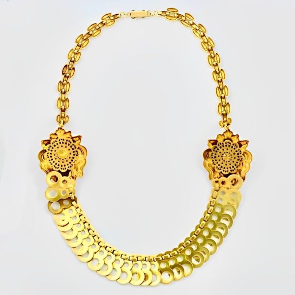 Askew London Gold Plated Lion Necklace