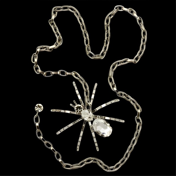 Butler & Wilson Crystal Spider Chain Belt circa 1980s