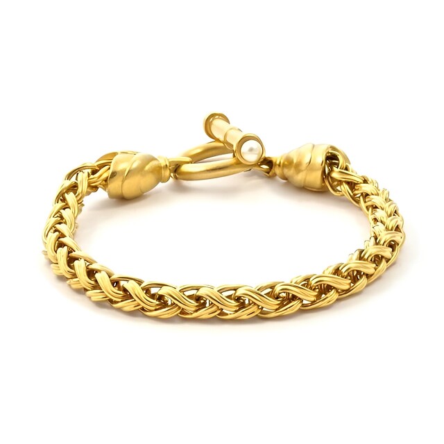 Buy 3mm 5mm Wheat Chain Bracelet for Men or Women, Stainless Steel Wheat  Bracelet Gold Silver Jewelry Gift for Him or Her Online in India - Etsy