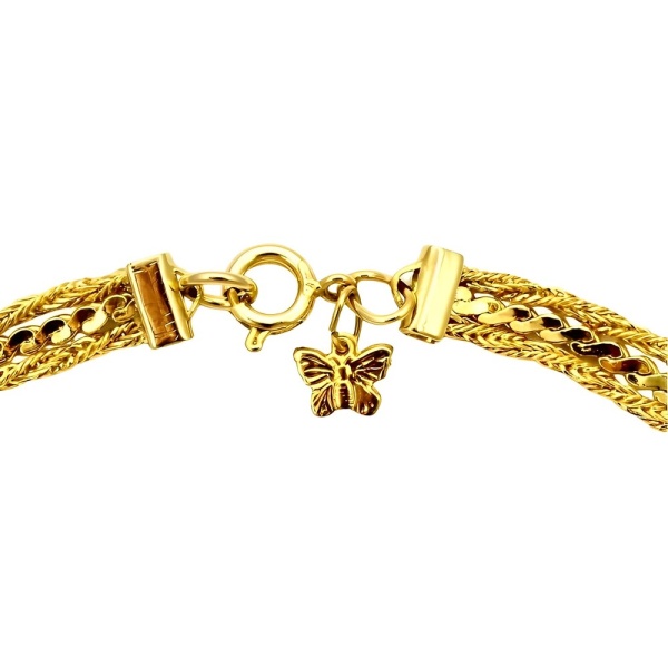 Michelle Ren Gold Plated Necklace circa 1980s