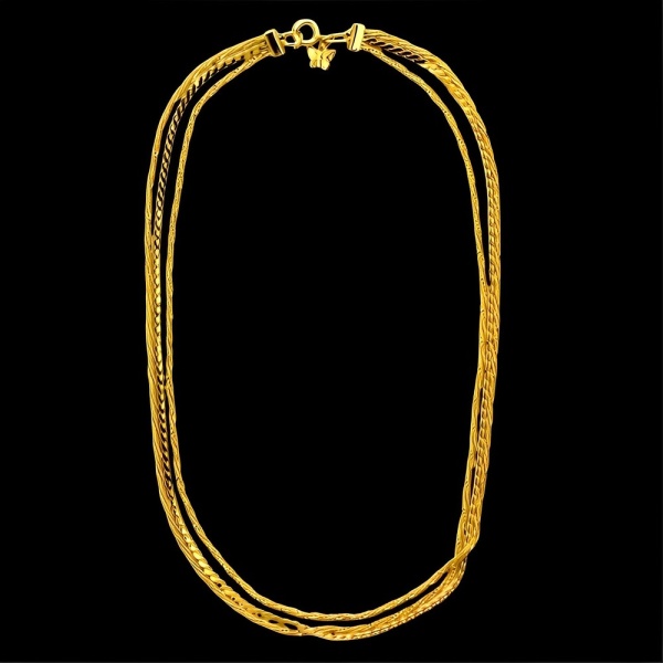 Michelle Ren Gold Plated Necklace circa 1980s