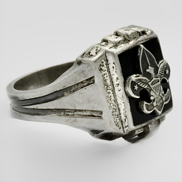 Sterling Silver Scouts Ring circa 1930s