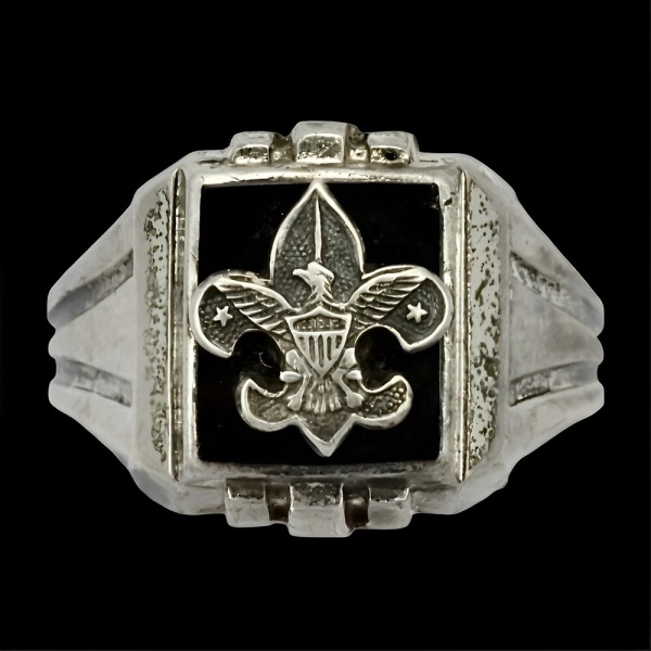 Sterling Silver Scouts Ring circa 1930s